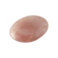 Genuine Polished Rose Quartz Worry Stone