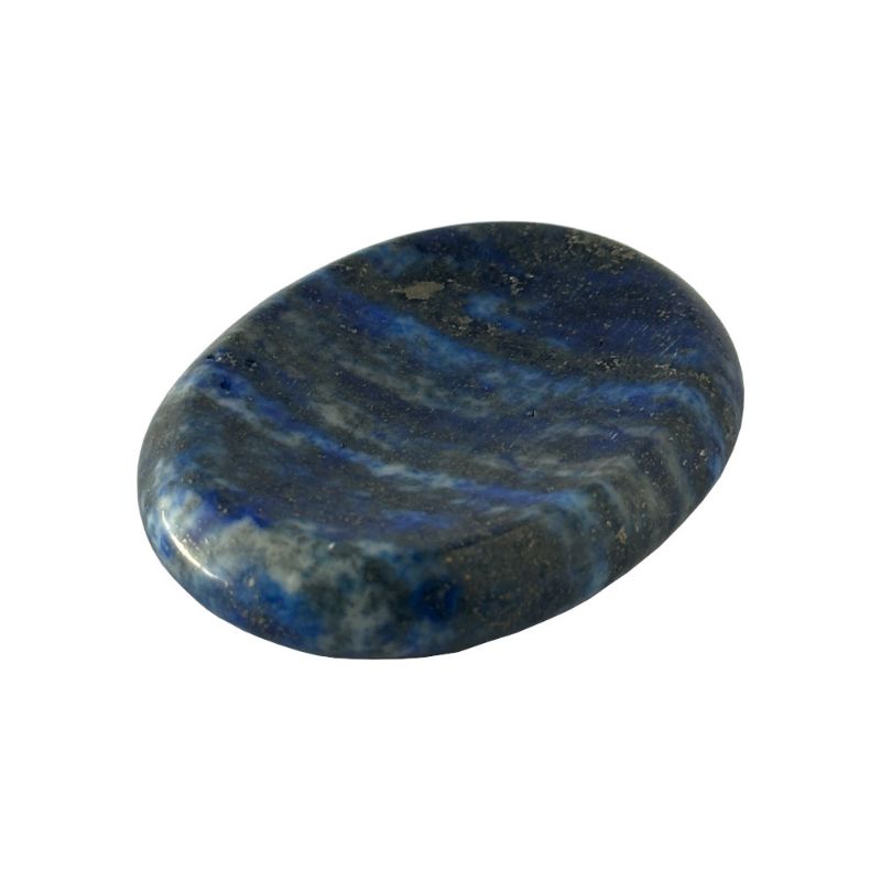 Genuine Polished Lapis Lazuli Worry Stone
