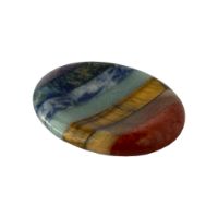 Genuine Polished Chakra Worry Stone