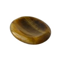 Genuine Polished Tiger Eye Worry Stone