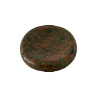 Genuine Polished Unakite Worry Stone