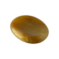 Genuine Polished Honey Onyx Worry Stone