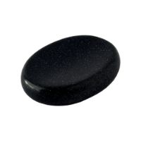 Polished Blue Sandstone worry stone for anxiety relief