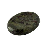 Genuine Polished Dragon Blood Jasper Worry Stone