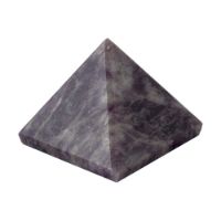 Genuine Polished Lepidolite Pyramid