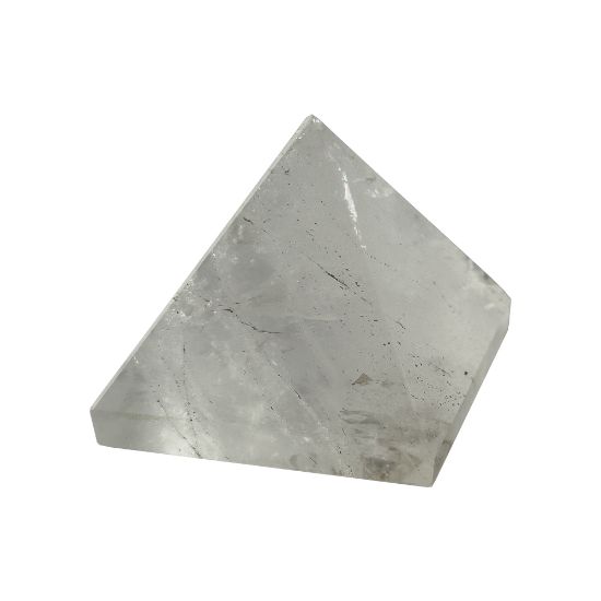 Genuine Polished Clear Quartz Pyramid (Crystal Quartz)