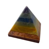 Genuine Polished Chakra Pyramid
