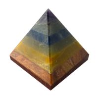 Genuine Polished Chakra Pyramid