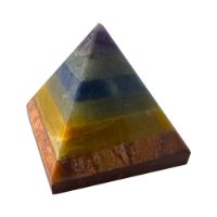 Genuine Polished Chakra Pyramid