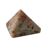 Genuine Polished Sunstone Pyramid