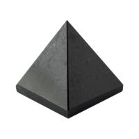 Genuine Polished Black Jasper Pyramid