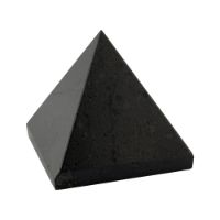 Genuine Polished Black Jasper Pyramid