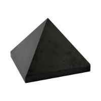 Genuine Polished Shungite Pyramid