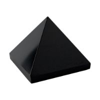 Genuine Polished Black Tourmaline Pyramid