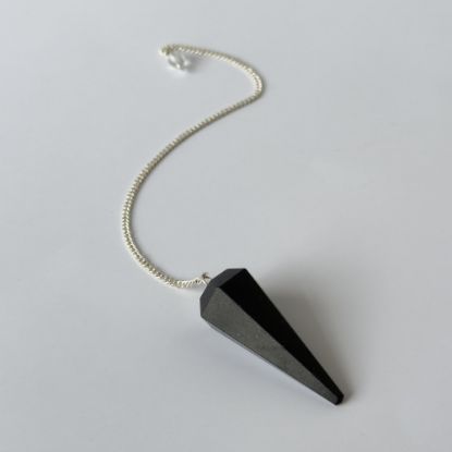 Picture of Black Tourmaline Pendulum