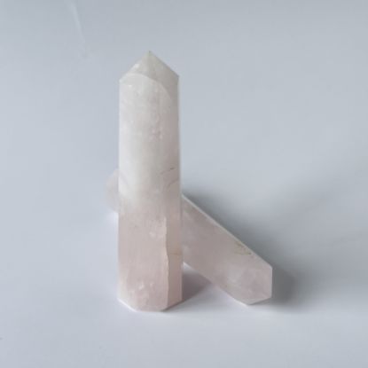 Picture of Rose Quartz Crystal Tower Point