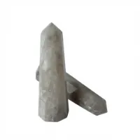 Genuine Polished Smoky Quartz Crystal Tower Point