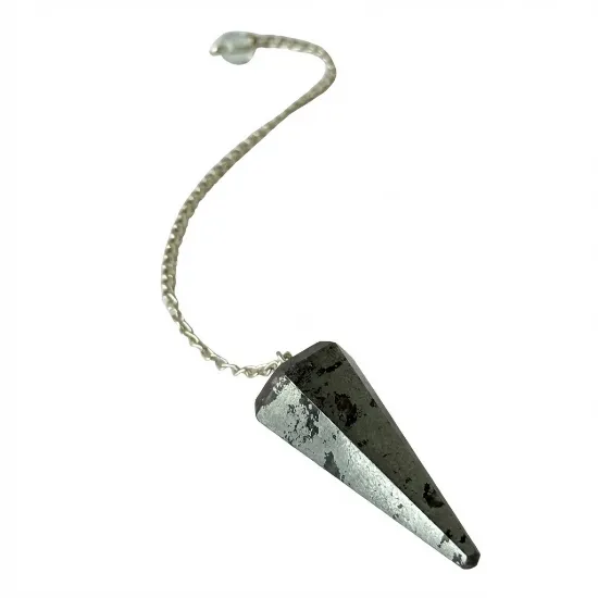 Genuine Polished Hematite Pendulum