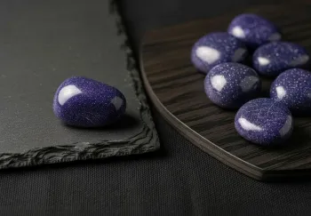Blue Sandstone Tumbled Stones
